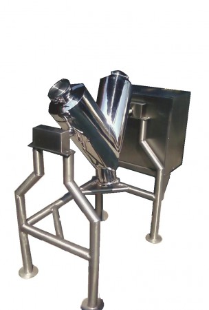 Mezclador de Polvo Tipo Pantalón en Acero Inoxidable